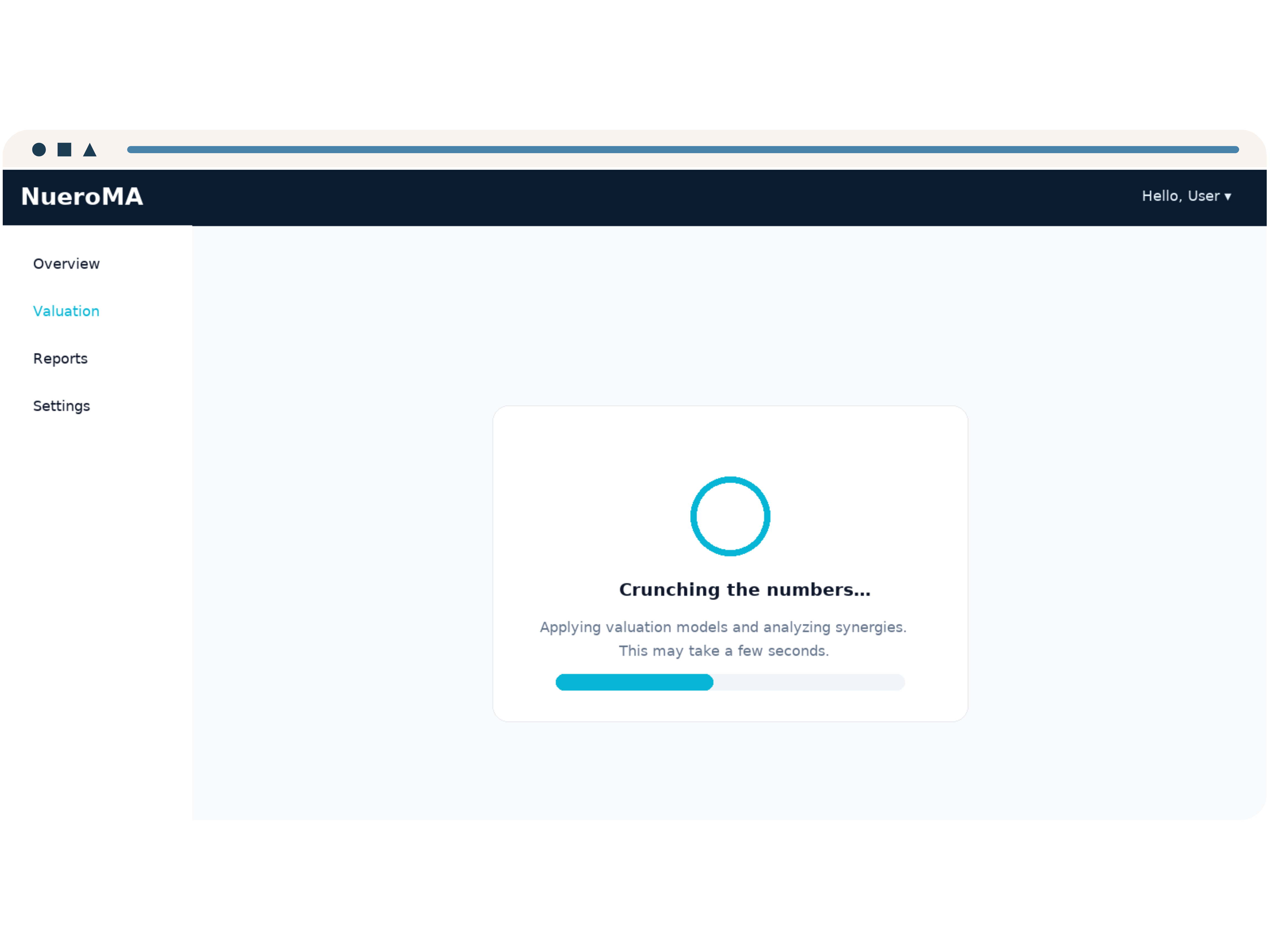 NueroMA Loading Demo Page